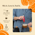 Focus Organic Coffee Latte - Vanilla