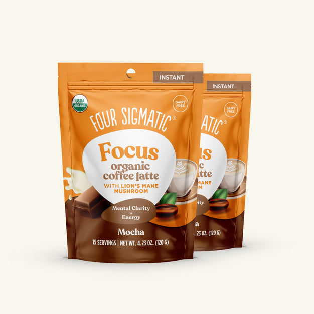 Focus Organic Coffee Latte - Mocha