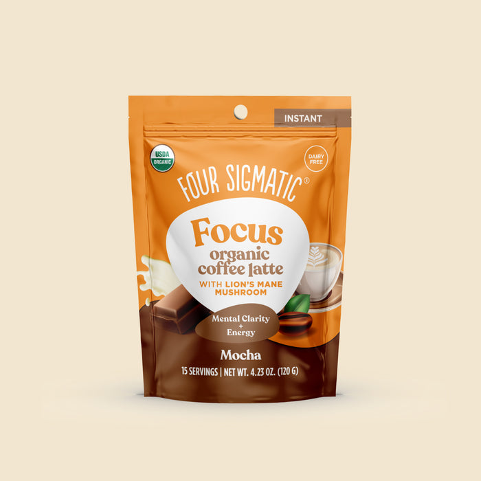 Focus Organic Coffee Latte - Mocha