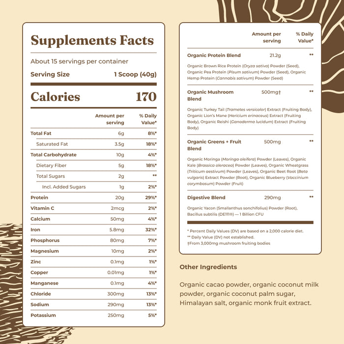 Plant-Based Protein – Chocolate