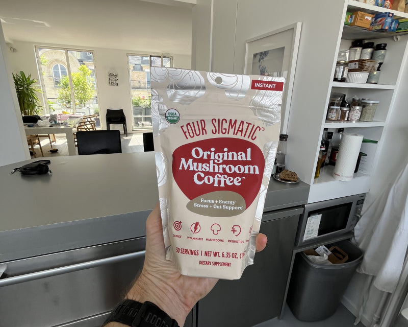 Simple daily mushroom coffee ritual